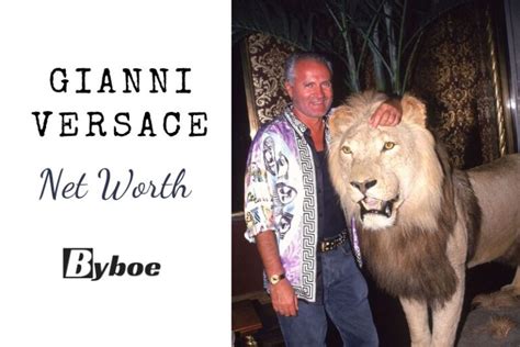 gianni versace net worth 2023|gianni versace will.